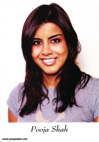 Pooja Shah's signed photo